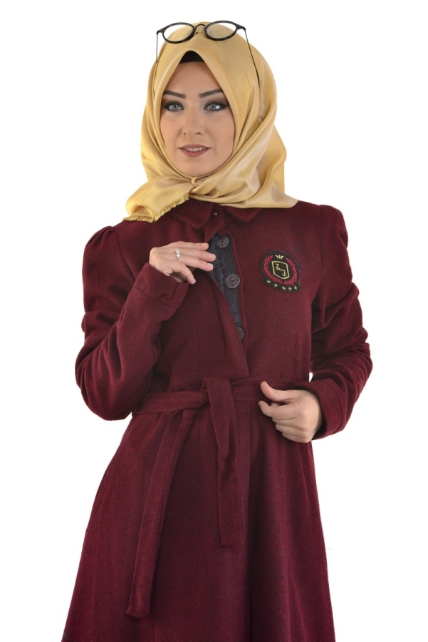 Armalı Kap Bordo-zrd23