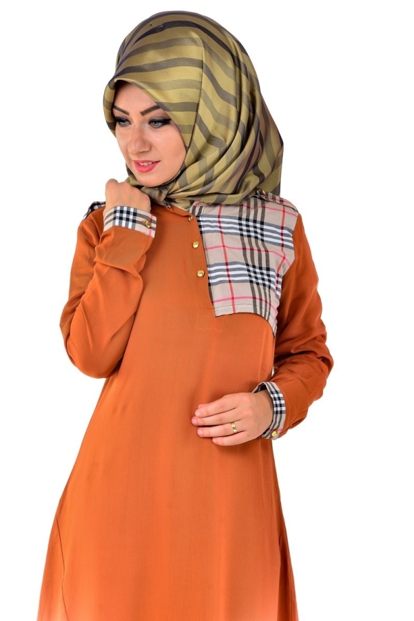 Ekose Asimetrik Kesik Tunik Kiremit-6060
