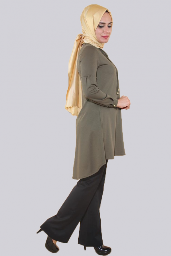 Ezgi Mevlana Tunik Yeşil-0610