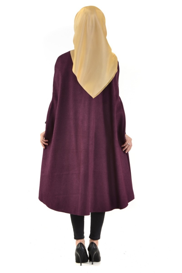 Kaşe Panço-Mürdüm