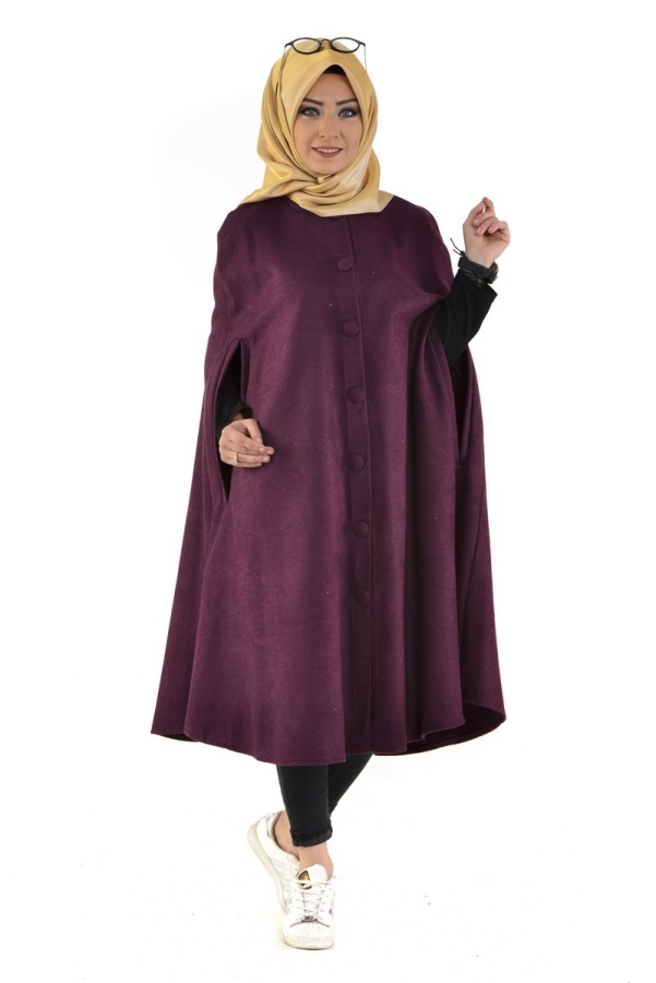 Kaşe Panço-Mürdüm
