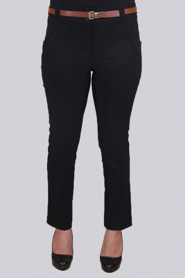 Kışlık Bilek Boy pantolon-Siyah0529