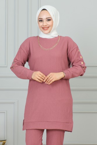 Kolyeli İkili Takım-4002 Gülkurusu - LAVİEN (1)