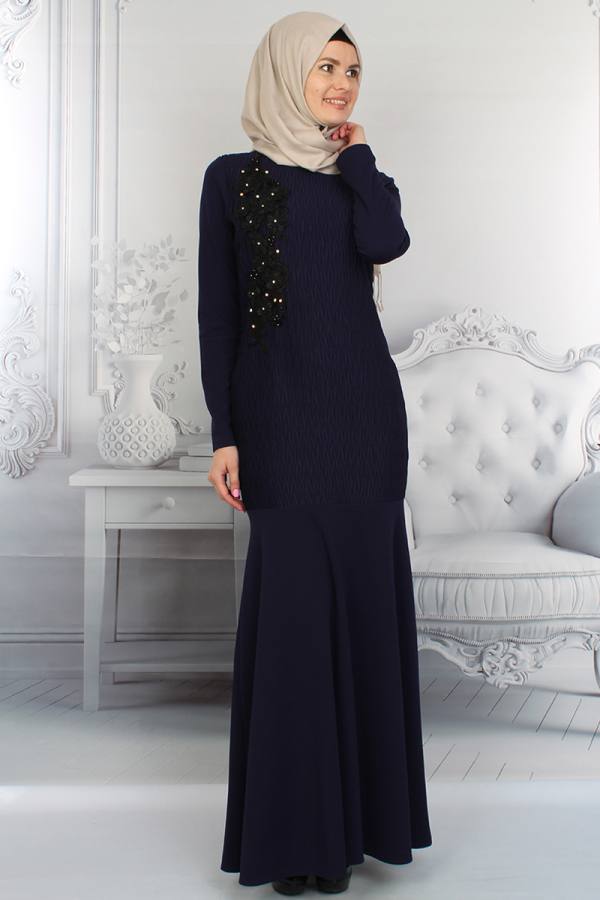 Krinkıl Detaylı Balık Model Abiye-0069