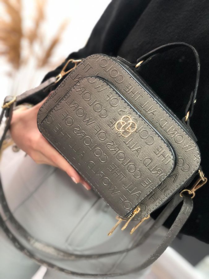 Mini El Ve Omuz Çanta-1939 Gri