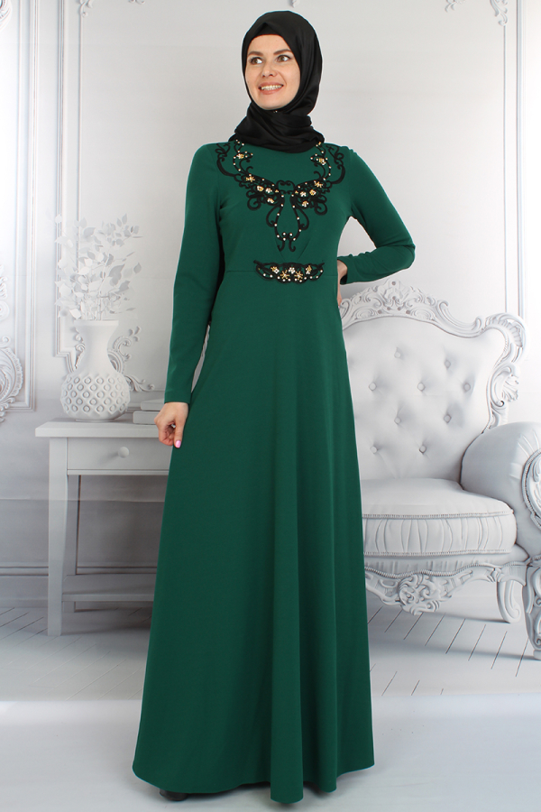 Mira Taş Detaylı Abiye-0022