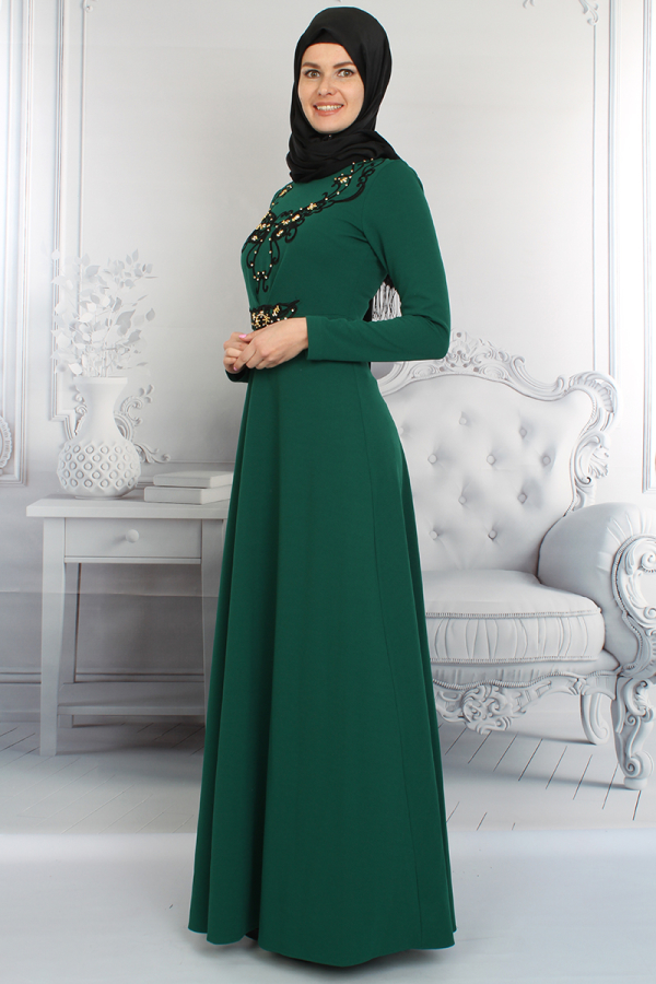 Mira Taş Detaylı Abiye-0022