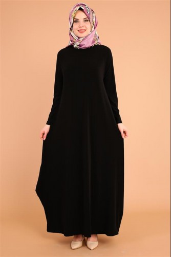 Sandy Elbise Siyah-1287 - 1