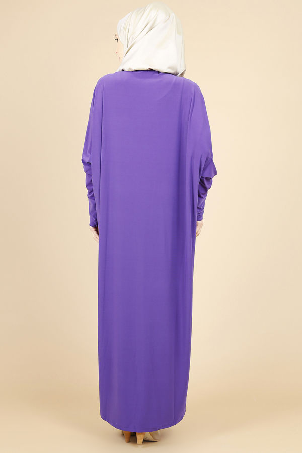 Sandy Fermuarlı Ferace-Mor0131