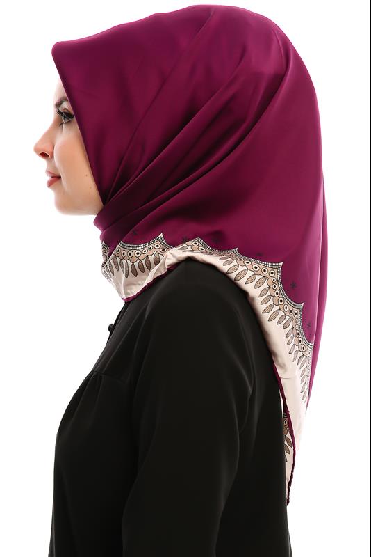 Selin eşarp-E54Şarabi