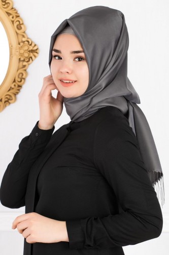 Modaebva - Senem Tafta Şal-1140 Gri