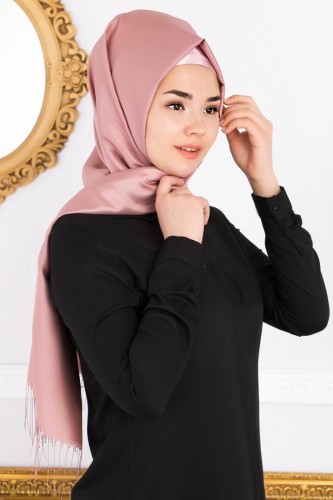 Modaebva - Senem Tafta Şal-1140 Gülkurusu