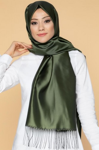 Modaebva - Senem Tafta Şal-1140 Zümrütyeşili