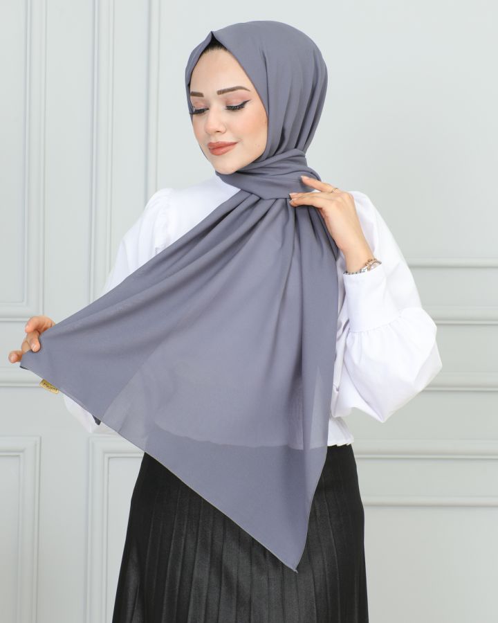 Şifon Şal-1942 Gri