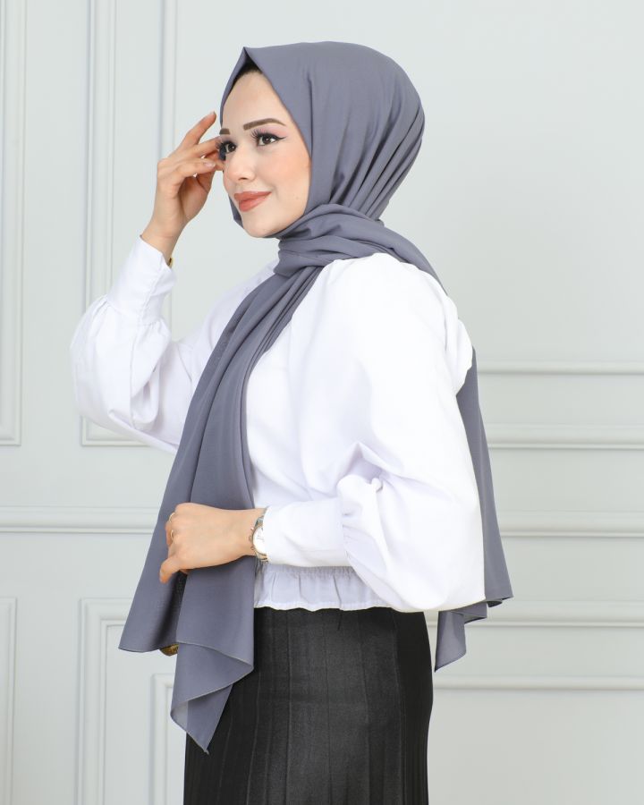 Şifon Şal-1942 Gri