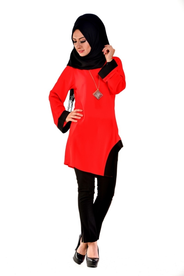 Verev Kesim Tunik Narçiçeği-B45