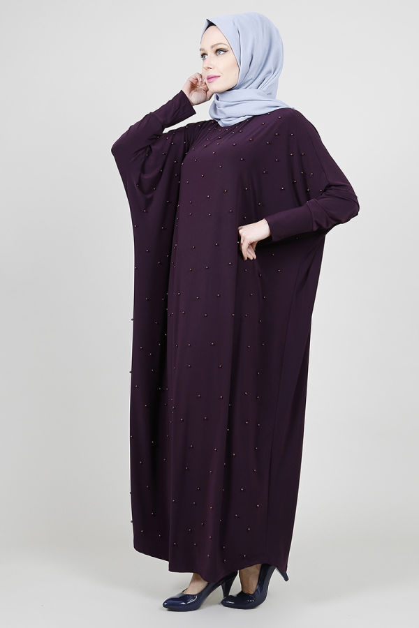 Yarasa Kol Sandy İncili Ferace-Mor0520