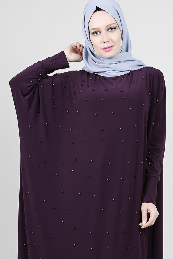 Yarasa Kol Sandy İncili Ferace-Mor0520