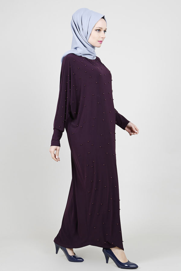 Yarasa Kol Sandy İncili Ferace-Mor0520